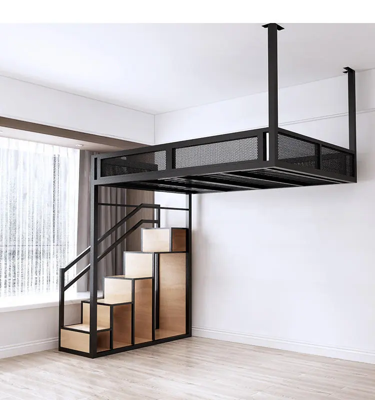Modern metal loft structure crafted in Bengaluru