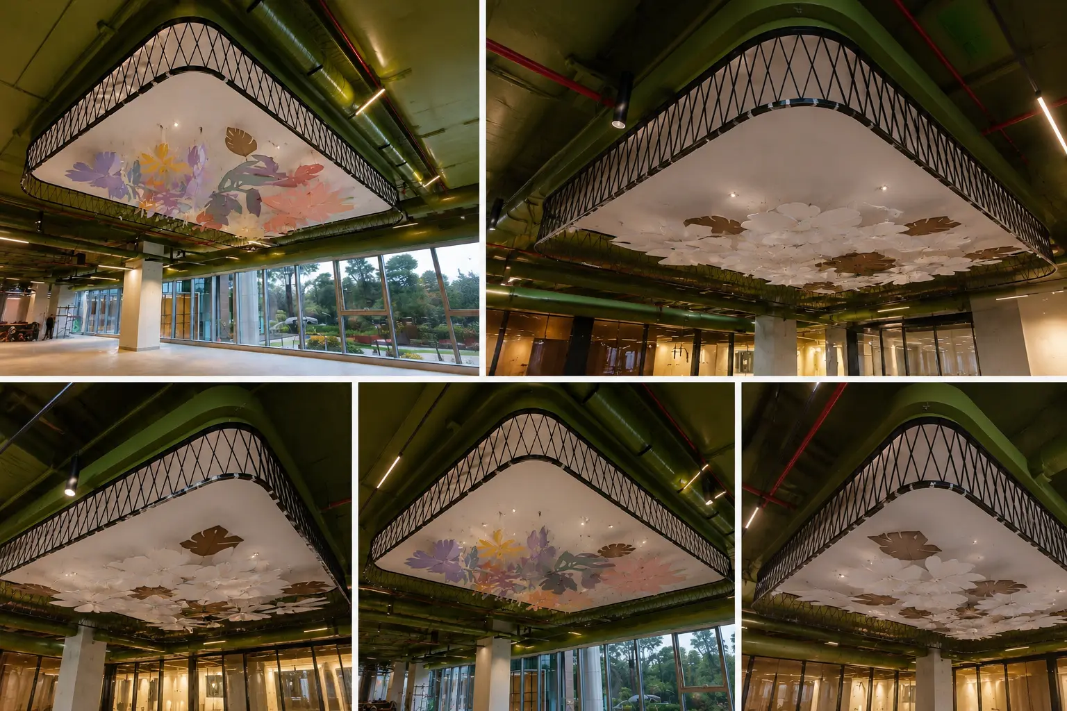 Designer Ceiling Installation